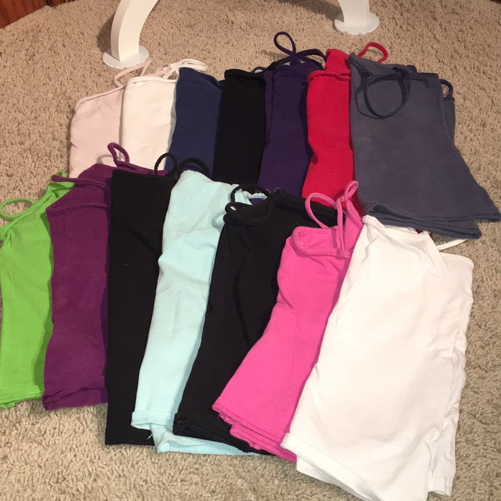 Lot of 14 tank tops